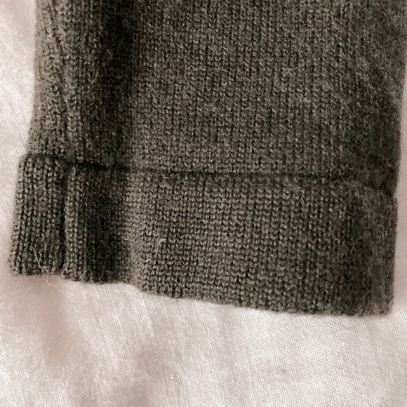 FENDI Wool Jumper Pants Dark Olive Green Sweater Set xs/s 4 - Picture 8 of 16
